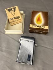 VINTAGE THORENS Mint in Box SWISS AUTOMATIC CHROME LIGHTER UNUSED  picture