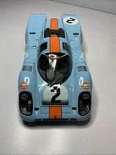 Porsche 917K Gulf 2 Diecast 1:18 Norev Used  Please Read picture
