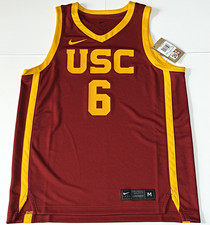 Nike USC Trojans Basketball Jersey #6 Bronny James Jr. NCAA Mens Size Medium NWT picture