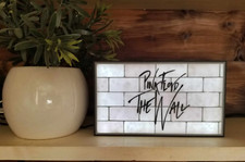 Pink Floyd The Wall LED Light Box Lightbox USB Powered picture