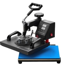 Uimoso DUAL DIGITAL HEAT PRESS MACHINE T-SHIRT SUBLIMATION PRINTER TRANSFER picture
