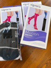 NEW Sigvaris Motion High Tech Medical Compression Socks – Lot of 3 Pairs-Unisex picture