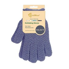 EvridWear Unisex Hygiene Exfoliating Hydro Body Scrub Bath Gloves 3 Levels picture