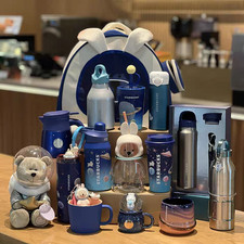 Starbucks China Mid-Autumn Festival - Cute Astronaut Series Tumbler Ceramic Mugs picture