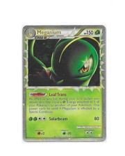Pokemon Meganium Prime 109/123 Holo Rare HGSS HeartGold SoulSilver  picture