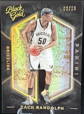 Zach Randolph 2015-16 Panini Black Gold /10 True Gold/Holographic Grizzlies picture