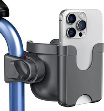 Guiseapue Cup Holder for Walker, Wheelchair Cup Holder with Phone Holder, Rollat picture