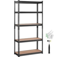 Storage Shelving Unit Garage Storage Rack 5-Tier Adjustable 2000 lbs Load picture