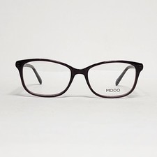 MODO 6523 Women's Handmade Oval Glasses in Dark Plum | 51mm picture