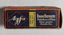 Vtg Agfa Isochrom Feinkorn Film 18/10 Made In NAZI Germany Aug 1945 Fine Grain C picture