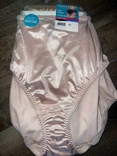 Vanity Fair Radiant Womens Hi-Cut Underwear Panties 3-Pair Nylon Blend (B) ~ 5XL picture