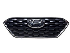 **17-19 Hyundai Ioniq Front Grille Grill w/Shutter Assembly OEM 86355-G2500 L338 picture