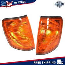 2X Amber Turn Signal Corner Light for Benz E-Class W124 E200 Saloon 500E 300E picture