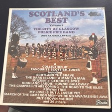 The City of Glasgow Police Pipe Band Scotland's Best 1 Fiesta LP FLPS 1891 picture