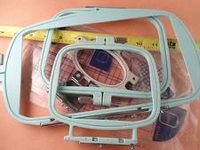 4 Embroidery Hoop for Bernina Deco 500,600,650 Simplicity SE1,SE2,SE3 White 3300 picture