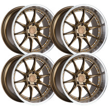 (Set-4) Aodhan DS07 19x9.5 5x4.5/5x114.3 Bronze Machined 22mm Wheels Rims 19 picture