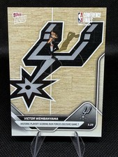 Victor Wembanyama - Forces Game 7 NBA Topps NOW Image Variation #323-SP picture