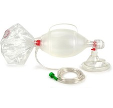 AMBU Bag SPUR II Pediatric Resuscitator Toddler Nasal / Oral Mask picture