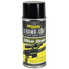 Wheeler Engineering Cerama-Coat Firearm Finish -  Olive Drab 2oz. UPC: picture