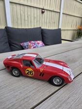 Vintage BBurago 1:18 Ferrari 250 GTO (1962) 26 Nurburgring. Red. Diecast Model picture