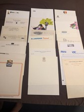 Letterhead 20 Sheets Of SAMPLER V64 Vintage Stationery Unused Lot picture