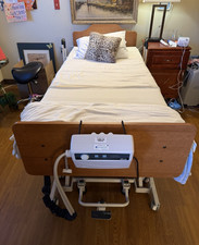 Medline Alterra 1385 Full Electric High-Low Hospital Bed (No Mattress) picture