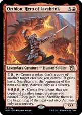 Orthion, Hero of Lavabrink March of the Machine 334 NM picture