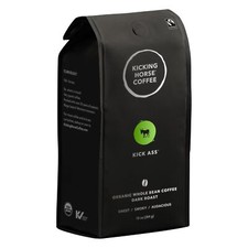 Kicking Horse  Organic Whole Bean Coffee Kick Ass Dark Roast   10 oz picture