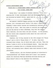 Kid 'n Play Signed Original Class Act Opening Announcement Story PSA/DNA COA Rap picture