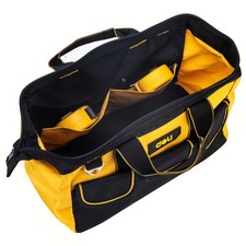 Steelite 13 Inch Heavy Duty Contractor Tool Bag 15 Pockets with Adjustable Strap picture