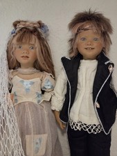 Himstedt Dolls- 14” Mini Atlantis Prince Namor &Princess Mera Kleins 2006 picture