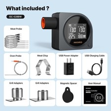INKBIRD BBQ Temperature Controller Automatic Smoker Fan 5G WiFi Big Green Egg AU picture