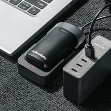Battery Charger USB-C QC Fast Charging for Profoto A-Series A1 A1X A10 A2 Port picture