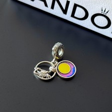 PANDORA Nightmare Before Christmas Hanging Charm S925 ALE, #799148C01 picture