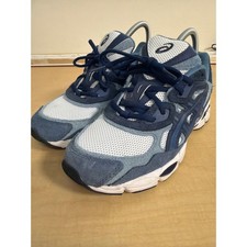Asics Gel-NYC Harbor Blue Wood Crepe Sneakers 1203A625 Mens 8.5 US 42 EUR picture