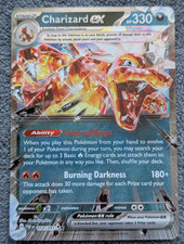 Charizard EX - 054/091 - SV: Paldean Fates Double Rare NM picture