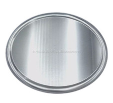 ALLOY RACING OVAL NUMBER PLATE  - CLASSIC CUSTOM CAFE RACER RETRO picture