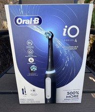 **USED** Oral-B iO Series 4 Electric Toothbrush Matte Black picture