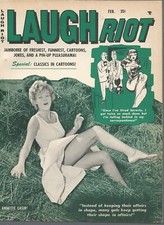 Humorama LAUGH RIOT February 1963 Risque Cartoons Bill Ward Bill Wenzel picture
