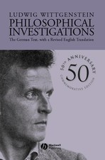 Philosophical Investigations: The German Text, with a Revised English Transl... picture