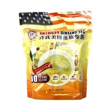 Hsu’s SKU 1024 American Ginseng Tea Bags 80 cts | 100% Wisconsin-Cultivated C... picture