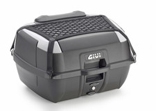 GIVI B45+ 45L Black Monolock Universal Top Case + Backrest + Spider 45 picture
