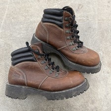 Vintage Dr. Doc Martens 8731 England Leather Boots  /Hikers Mens 7 (US SIZE 8) picture