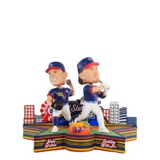 Bobby Witt Jr. Kris Bubic Kansas City Royals 2025 All-Star Mini Bobblehead Scene picture