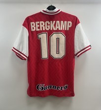 Arsenal Bergkamp 10 Home Football Shirt 1996/98 Adults XL Nike C335 picture