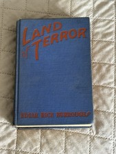 Reduced LAND OF TERROR Edgar Rice Burroughs 1944 1st Ed. ERB Inc Tarzana No DJ picture