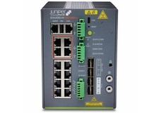Juniper EX4100-H-12MP with Power Supply And Din Rail Kit. picture