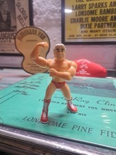 1993 Hasbro WWF Ric Flair Wrestling Figure Series 6 Red Trunks Headlock  picture