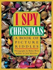 I Spy Christmas:  A Book of Picture Riddles - Hardcover By Jean Marzollo - GOOD picture