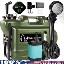 Camping Shower with 7-Gallon Water Jug, 6000mAh Rechargeable Portable Shower New picture